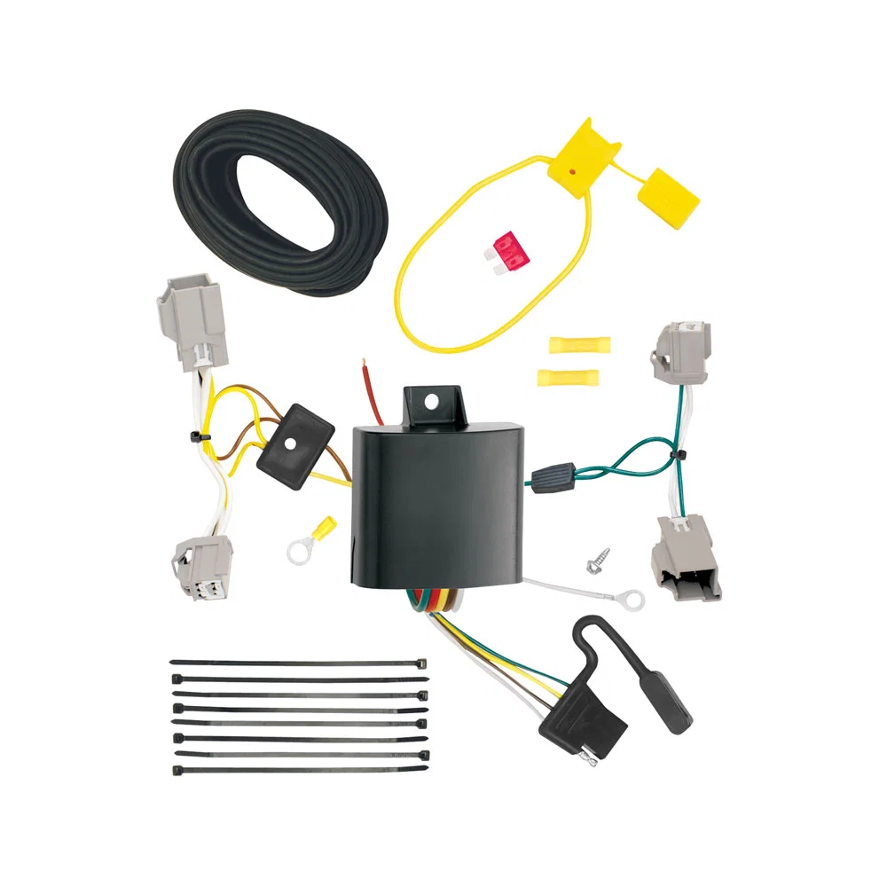 118590 – TEKONSHA Trailer Wiring Connector, T-One Connector Assembly With Upgraded Circuit Protected ModuLite ® HD Mo...
